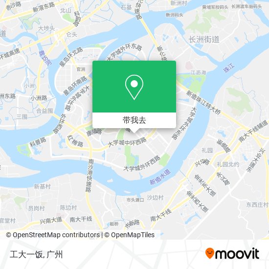 工大一饭地图