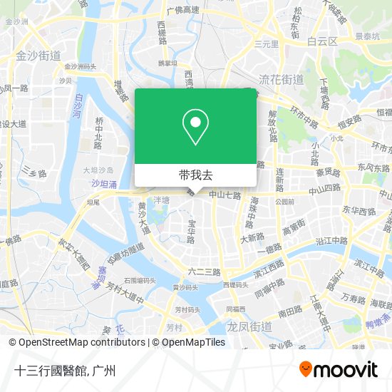 十三行國醫館地图