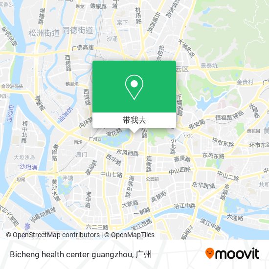 Bicheng health center guangzhou地图