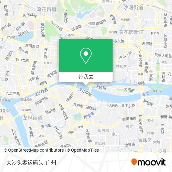 大沙头客运码头地图