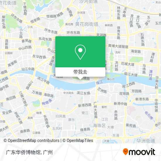 广东华侨博物馆地图