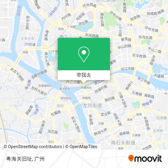 粤海关旧址地图