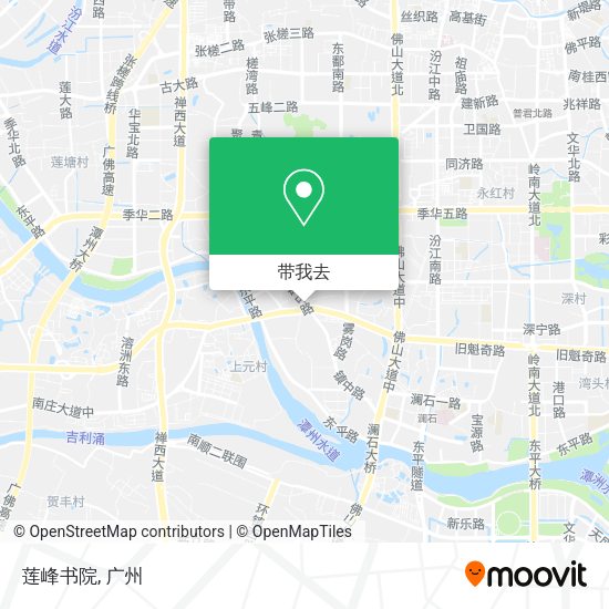 莲峰书院地图
