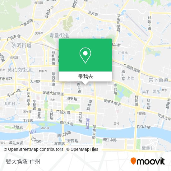 暨大操场地图
