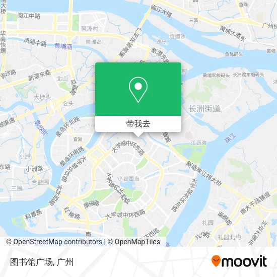 图书馆广场地图