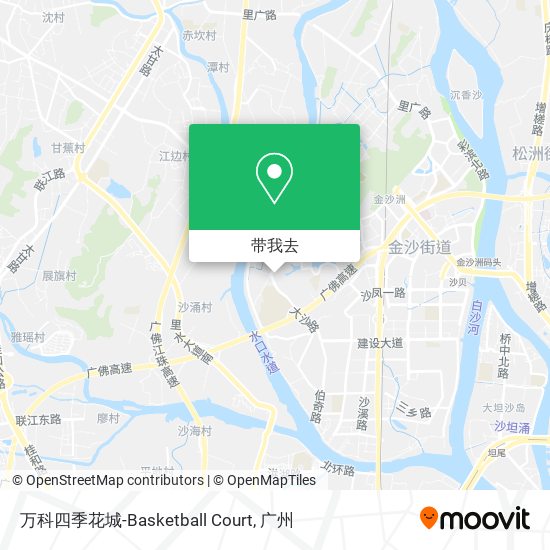 万科四季花城-Basketball Court地图