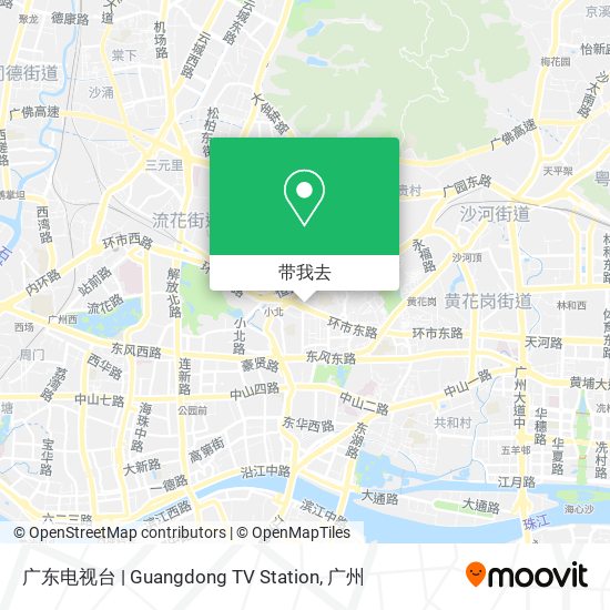 广东电视台 | Guangdong TV Station地图