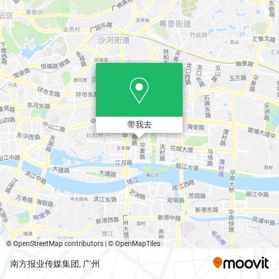 南方报业传媒集团地图