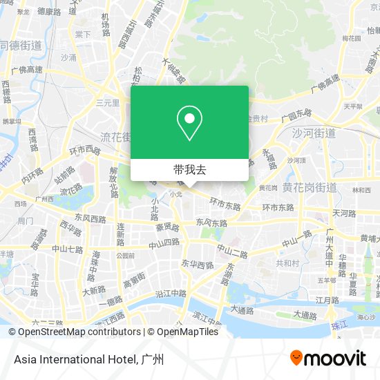 Asia International Hotel地图