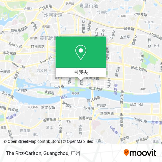The Ritz-Carlton, Guangzhou地图