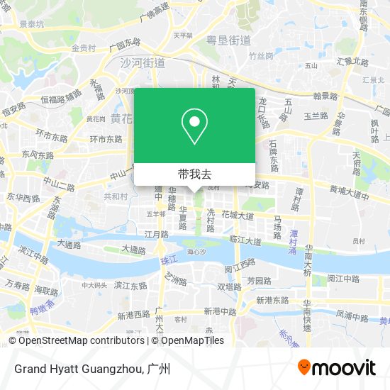 Grand Hyatt Guangzhou地图