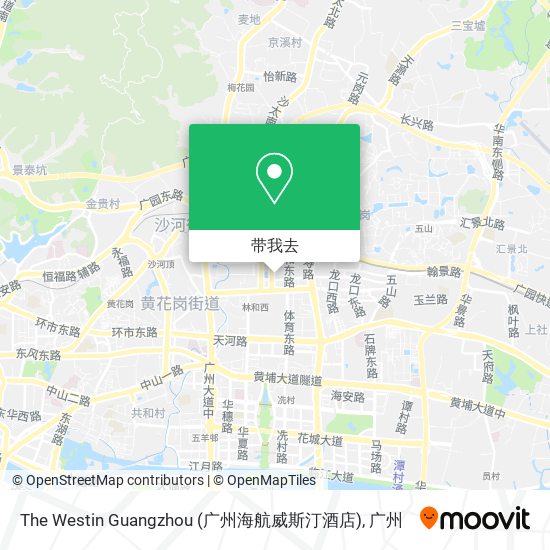 The Westin Guangzhou (广州海航威斯汀酒店)地图