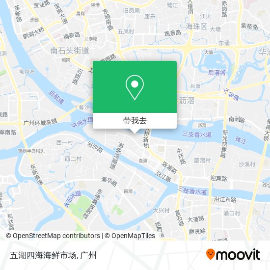 五湖四海海鲜市场地图