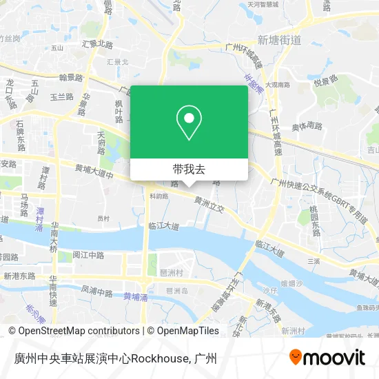 廣州中央車站展演中心Rockhouse地图