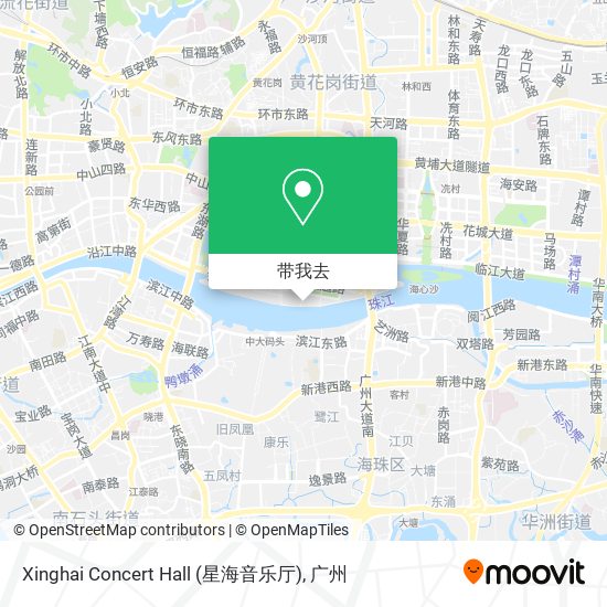 Xinghai Concert Hall (星海音乐厅)地图