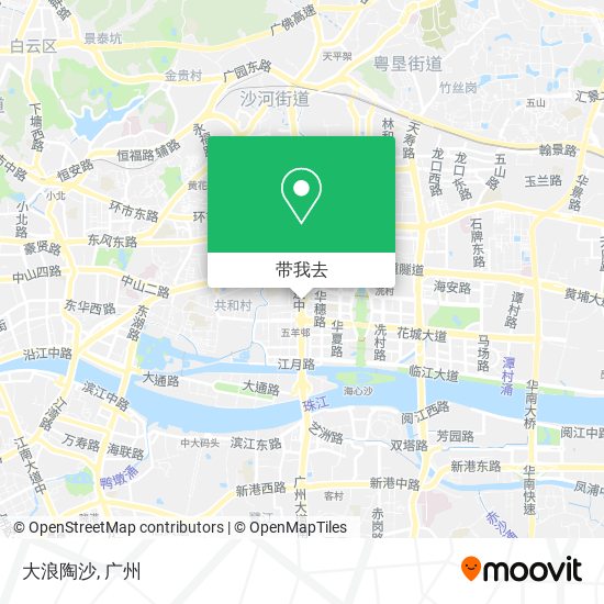大浪陶沙地图