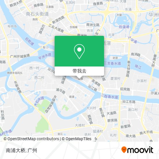 南浦大桥地图