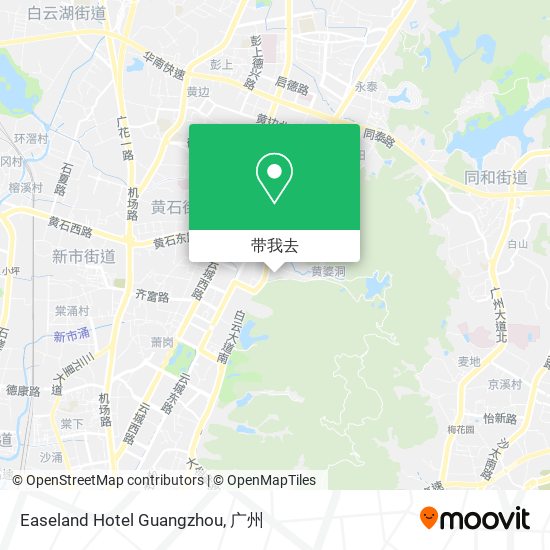 Easeland Hotel Guangzhou地图