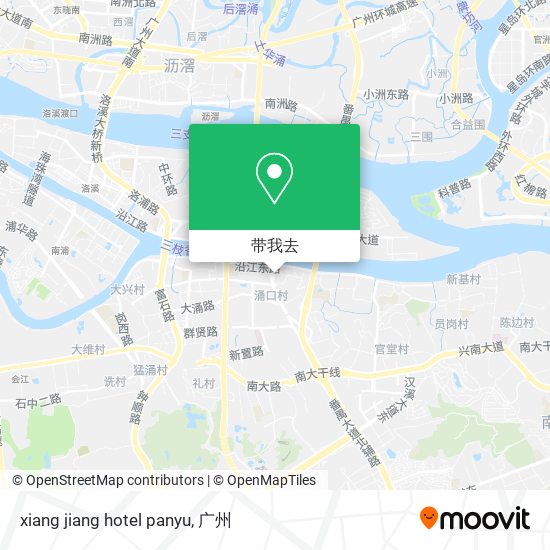 xiang jiang hotel panyu地图