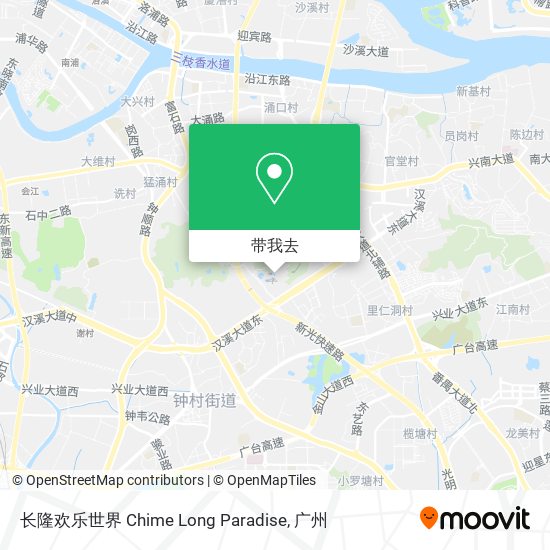 长隆欢乐世界 Chime Long Paradise地图