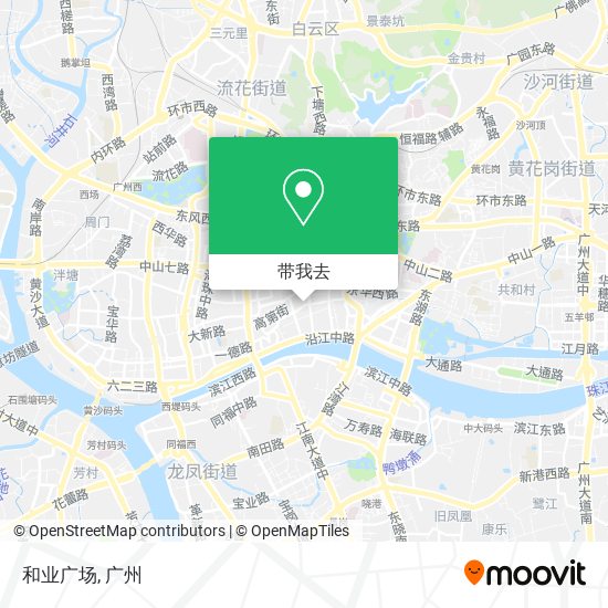 和业广场地图