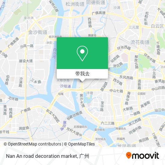 Nan An road decoration market地图