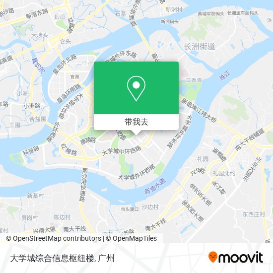 大学城综合信息枢纽楼地图