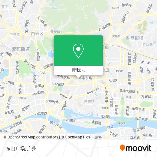 东山广场地图