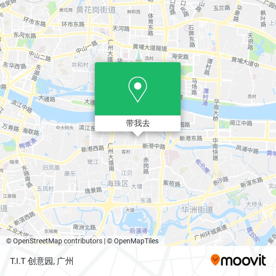 T.I.T 创意园地图