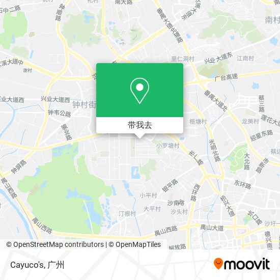 Cayuco's地图