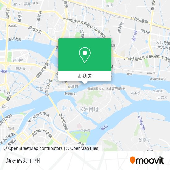 新洲码头地图