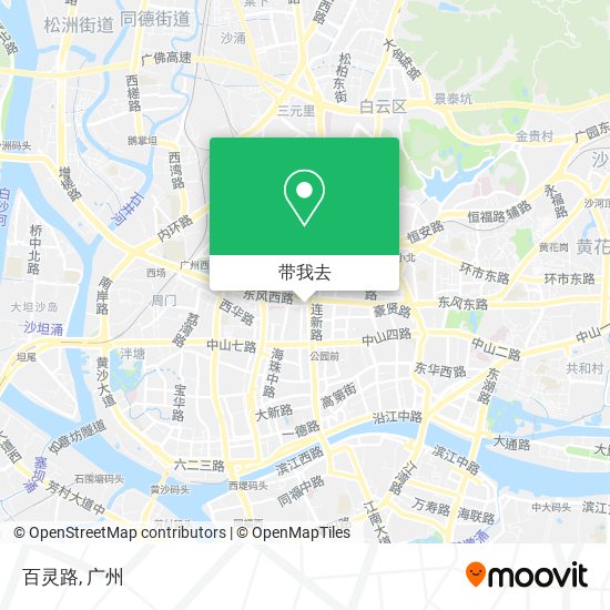 百灵路地图