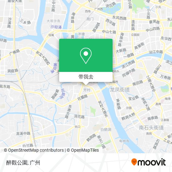 醉觀公園地图
