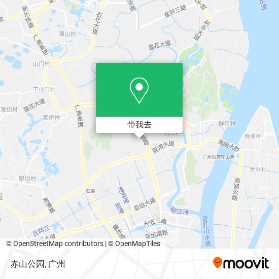 赤山公园地图