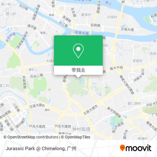 Jurassic Park @ Chimelong地图