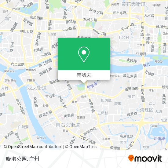 晓港公园地图
