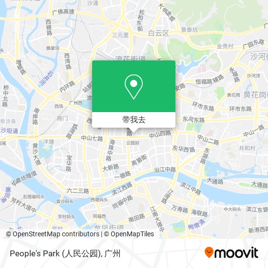 People's Park (人民公园)地图