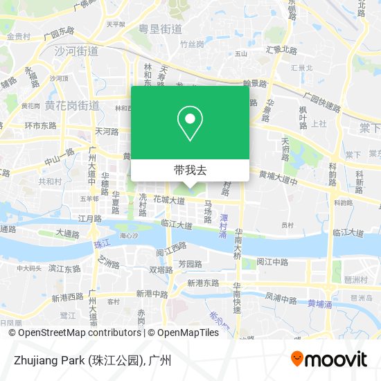 Zhujiang Park (珠江公园)地图