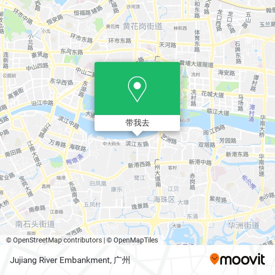 Jujiang River Embankment地图
