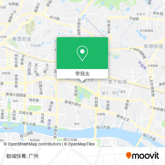 都城快餐地图