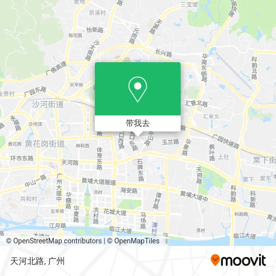天河北路地图