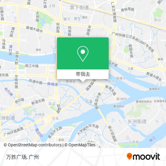 万胜广场地图
