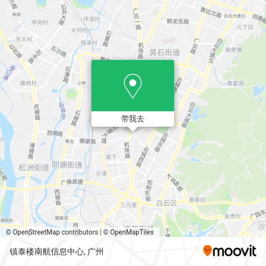 镇泰楼南航信息中心地图