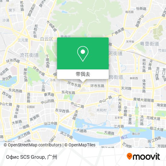 Офис SCS Group地图