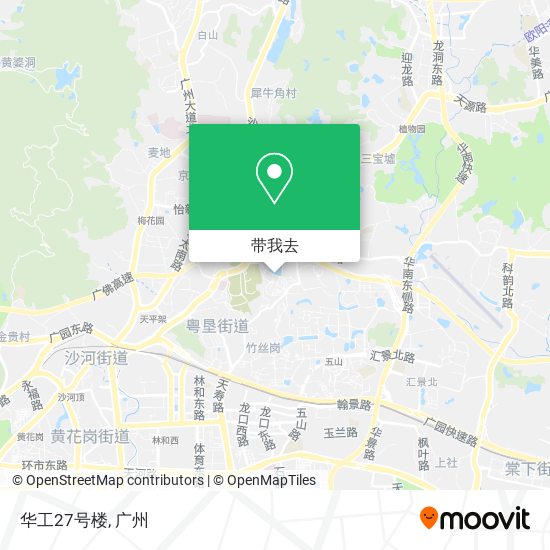 华工27号楼地图