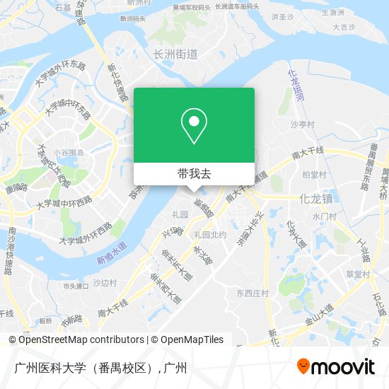 广州医科大学（番禺校区）地图