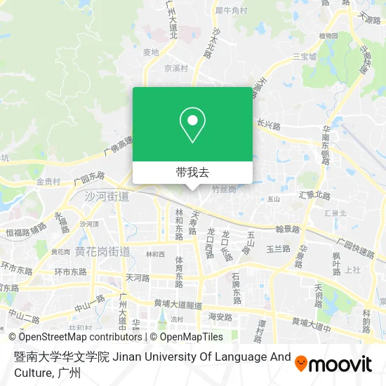 暨南大学华文学院 Jinan University Of Language And Culture地图