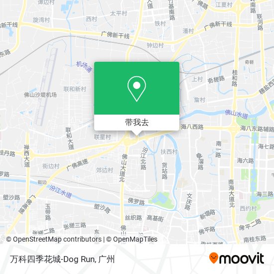 万科四季花城-Dog Run地图