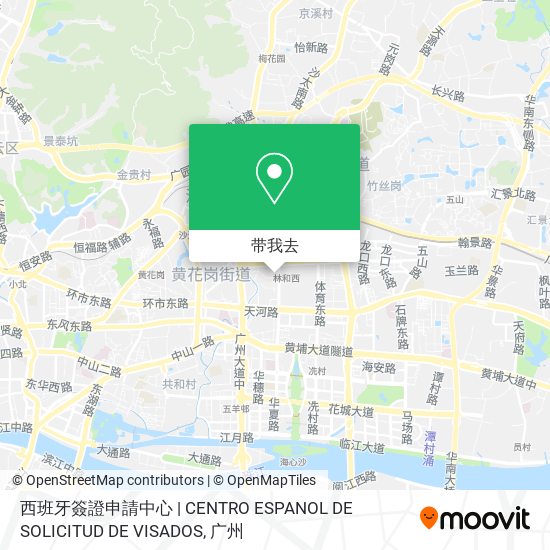 西班牙簽證申請中心 | CENTRO ESPANOL DE SOLICITUD DE VISADOS地图