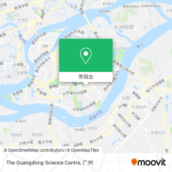 The Guangdong Science Centre地图